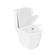 Унитаз-компакт напольный Royce Crown RCT-152204WH, безободковый, с микролифтом