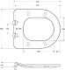 Унитаз подвесной BelBagno Loto BB070CHR/SC