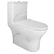 Унитаз-моноблок Azario Terni 350х670х760 безободковый (AZ-8618M)