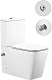 Унитаз-компакт напольный SantiLine SL-5017SM-BD