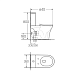 Унитаз-компакт напольный Grossman Classic GR-4465SQ