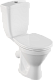 Унитаз-компакт напольный Norm Blanc Duroplast 9837B099-7202