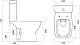 Унитаз-компакт напольный Santek Нео rimless 1WH302418