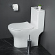 Унитаз-моноблок напольный BelBagno Lounge BB8618CPR-MN/SC
