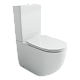 Унитаз-компакт напольный Ceramicanova Metropol CN4001T, смыв торнадо