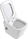 Унитаз подвесной BelBagno Due BB3103CHR-BS/SC