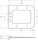 Крышка-сиденье BelBagno BB3103/3106SC с микролифтом
