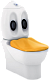 Детский унитаз-компакт Creavit Ducky DC361