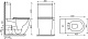 Унитаз-компакт напольный Ceramicanova Mia Rimless CN1801