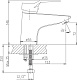 Смеситель для раковины Haiba HB63