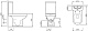 Унитаз-компакт напольный AM.PM C708600WH FlashClean
