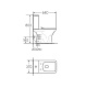 Унитаз-компакт напольный Grossman Classic GR-4464SQ