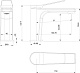 Смеситель для раковины Wonzon & Woghand WW-XH-012-CR, хром