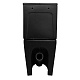 Унитаз-компакт напольный AZARIO Black Queen AZ-8380 матовый черный