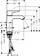 Смеситель для раковины Hansgrohe Metris 31080000