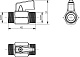 Шаровой кран Toto Washlet SP515011B, 3/8"