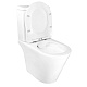 Унитаз-компакт напольный AZARIO Flin AZ-1363C, глянцевый белый