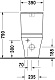 Унитаз-компакт напольный Duravit DuraStyle 215509, сиденье 0063790000 с микролифтом