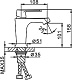 Смеситель для раковины Frap H31