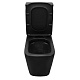 Унитаз-компакт напольный AZARIO Black King AZ-8303D матовый черный