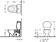Детский унитаз-компакт Serel Children 8702DOGR