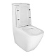 Унитаз-компакт напольный AZARIO Mirada S AZ-1288A, глянцевый белый
